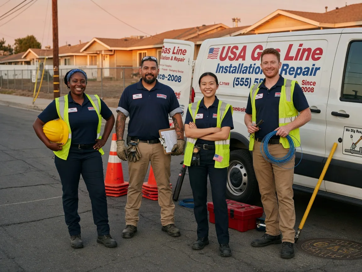 Gas Line Installation company in Mattawana, PA